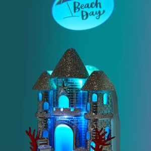 SANDCASTLE NIGHTLIGHT PROJECTOR Wallflowers Fragrance Plug - USED EXCELLENT COND